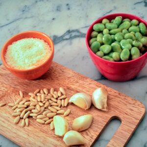 CIALDINE DI GRANA AL PATÉ DI FAVE FRESCHE (STEP 1) - S 2304824 - 6389