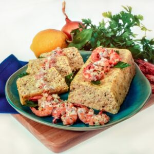 SFORMATO DI MERLUZZO CON SALSA DI GAMBERI - S1504025 - 6666