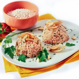 ORZOTTO CON SCALOGNI, PATATE E MANDORLE - S 1204135 - 6823