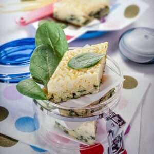 QUADROTTI DI RISO CON FETA E SPINACI - S 0704018 - 8517