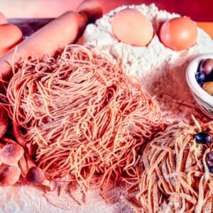 PASTA AI FUNGHI E PASTA ALLE OLIVE - S 09960