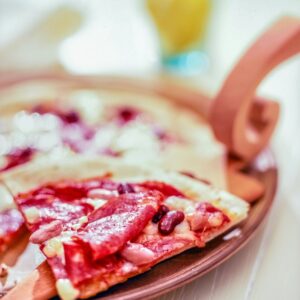 PIZZA CON SALAME E FAGIOLI - S0203057