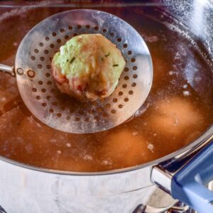 STEP 4 - CANEDERLI ALLO SPECK E FORMAGGIO - S 56990