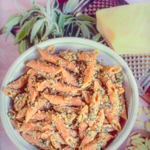 PENNE INTEGRALI AL PESTO MATTO - S 02970 - 8105