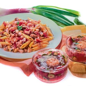 UOVA AI PEPERONI - PENNE AL RAGÙ DI VERDURE - S2001 - 8156