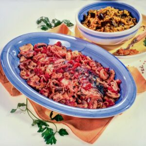 RISO PILAF ALLE MELANZANE, ORATA IN UMIDO - S 2000 - 8285