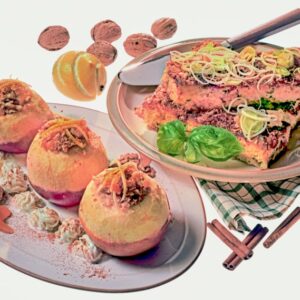 TORTINO DI PORRI, MELE RIPIENE - S 6300 - 8283