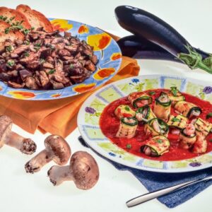 ROTOLINI DI ZUCCHINE, MELANZANE AI FUNGHI - S 3100 - 8289