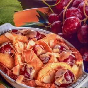 GRATIN DI UVA E PESCHE ALLO ZABAIONE - S 40970
