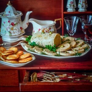 POLPETTONE ALLE OLIVE CON PANE D'ORIENTE