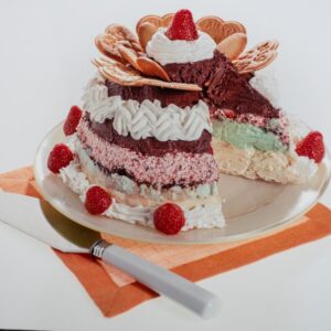 PIATTO PER STUPIRE - BOMBA GELATO MILLEFIORI - S2001 - 5836