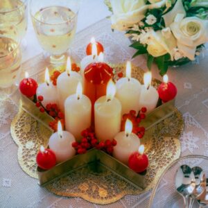 CANDELE ACCESE, CENTROTAVOLA