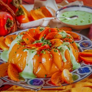 SEMIFREDDO DI CACHI CON SALSA DI PISTACCHIO - S64970 - 7623