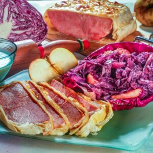 PROSCIUTTO IN GABBIA CON CAVOLO ROSSO BRASATO - S 649701 - 7632