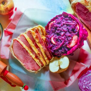 PROSCIUTTO IN GABBIA CON CAVOLO ROSSO BRASATO - S 649702 - 7633