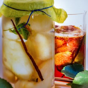 COMPOSTA DI FICHI AL BRANDY E PERE ALLA VANIGLIA - S38980 - 7712