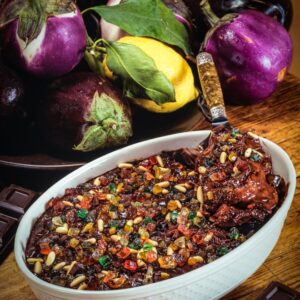 MELANZANE CON CANDITI E CIOCCOLATO - S52980 - 1719