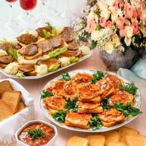 CARNE SU FETTE BISCOTTATE