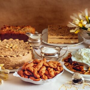 MATTONELLA AL CAFFÈ CAKE AL CAFFÈ E MIELE BISCOTTI AL CAFFÈ CREPES TORTA MANDORLATA AL CAFFÈ - GI23-4860