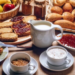 COLAZIONE FETTE BISCOTTATE INTEGRALI CONFETTURA - 2744