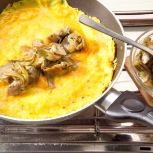 OMELETTE AI CARCIOFI (STEP 2) - 1254