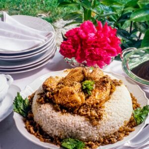 RISO CON POLLO AL CURRY GR2211