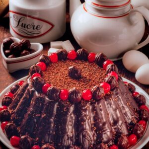 BUDINO CON BISCOTTI E CIOCCOLATO - 8903
