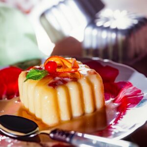 SFORMATINO DI PANE CON SALSA ALLA VANIGLIA - S51970 - 8927