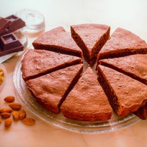 TORTA ALLE MANDORLE E CIOCCOLATO - GR2195 - 9065
