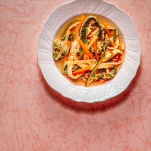 TAGLIATELLE DI CRESPELLE BICOLORI IN BRODO - S175920 - 9162