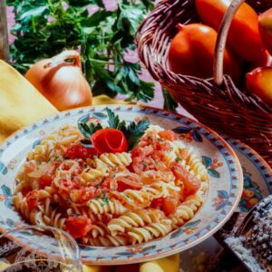 S20970 FUSILLI CON CIPOLLA E AGLIO