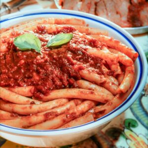 ZITI SPEZZATI CON RAGÙ NAPOLETANO - 0001