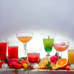 BIBITA D'ANGURIA, FRULLATO ESOTICO, LIMONATA AL RIBES, INFUSO ALLE ERBE, PUNCH ESTIVO, TEA D'ESTATE, DRINK ALL'ALBICOCCA - S20940 - 9243