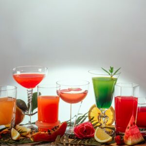 BIBITA D'ANGURIA, FRULLATO ESOTICO, LIMONATA AL RIBES, INFUSO ALLE ERBE, PUNCH ESTIVO, TEA D'ESTATE, DRINK ALL'ALBICOCCA - S20940 - 9244