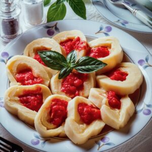 ROTOLO DI PATATE AL SUGO DI POMODORO - S195910