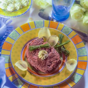 FILETTO AL BURRO DI ROSE BIANCHE - S77980 - 4540