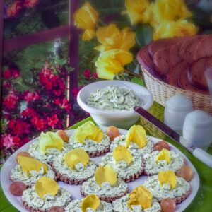 TARTINE AI PETALI DI ROSA - GI 20840