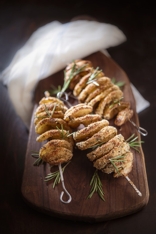 SPIRALI DI PATATE IMPANATE ALLE ERBE E FRITTE - 3924