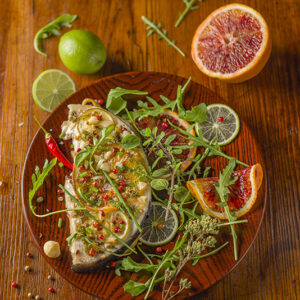 PESCE SPADA AGLI AGRUMI E NOCI MACADAMIA - 6549