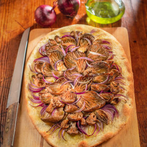 FOCACCIA CON CIPOLLE E E FUNGHI - 8818