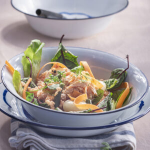 INSALATA MISTA CON SALMONE E CUSCUS - 5909