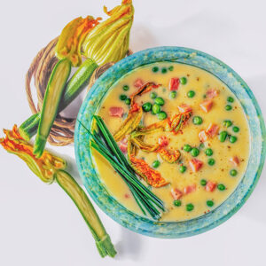 VELLUTATA DI ZUCCHINE E PROSCIUTTO COTTO - 6233