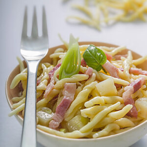 TROFIE CON PATATE E PANCETTA - GT6J2891