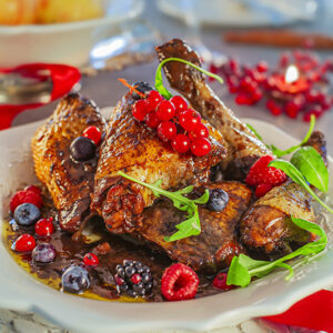 FARAONA AI FRUTTI DI BOSCO E ACETO BALSAMICO - 3696