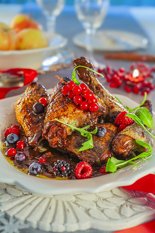FARAONA AI FRUTTI DI BOSCO E ACETO BALSAMICO - 3696