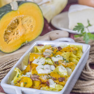 PASTICCIO DI PAPPARDELLE CON LA ZUCCA - 3880