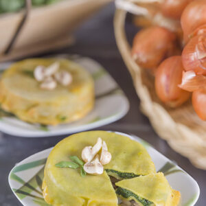 SFORMATINI DI PASTA CON FUNGHI E SPINACI - GT6J3052