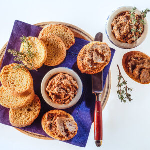 CROSTINI DI PANE CON PATÉ DI MAIALE - 122623