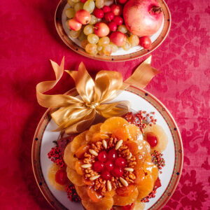 TORTA DI ALBICOCCHE E ARANCE CANDITE - 9289