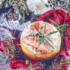 RISOTTO ALLE ESSENZE DI CEDRO E CROSTACEI - GR2704-5 - 8237